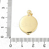 Brass Micro Pave Cubic Zirconia Pendants KK-U068-06G-3