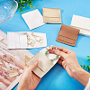 5Pcs 5 Colors Square PU Leather Envelope Pouches ABAG-TA0001-81-7