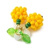 Glass Seed Beaded Pendants PALLOY-MZ01338-02-2