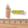 Natural Mixed Stone Faceted Pendants G-G181-03G-M-3