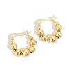 925 Sterling Silver Hoop Earrings for Women EJEW-P231-92G-1