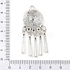 Tibetan Style Alloy Big Pendants AL-CBAAECB-02AS-C-3