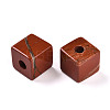 Natural Red Jasper European Beads G-N345-07A-08-2