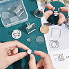 DIY Blank Dome Ring Making Kit DIY-UN0003-99-4