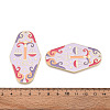 Rack Plating Alloy and Enamel Big Pendants ENAM-T021-29I-3