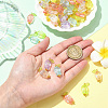 200Pcs Transparent ABS Plastic Pendants PALLOY-CJ00120-4
