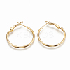 304 Stainless Steel Hoop Earrings X-STAS-S078-08-60mm-1