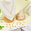 26Pcs 26 Styles Letter A~Z Brass Pendants PALLOY-HS00024-5