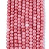 Ombre Effect Opaque Crackle Glass Beads Strands GLAA-Q106-01A-A12-2