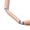 Handmade Lampwork Chevron Beads LAMP-Z019-01-03-3