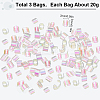 3Bags Plastic Beads KY-SC0002-12-2