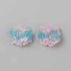 Luminous Transparent Resin Cabochons CRES-TAC0001-009B-1