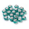 Large Hole Rondelle Resin European Beads LS-RPDL-J008-12-1