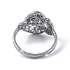Non-Tarnish 201 Stainless Steel Finger Rings LS-RJEW-C074-08P-4