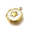 304 Stainless Steel Pendants STAS-R153-03G-01-2