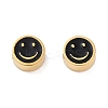 Ion Plating(IP) 304 Stainless Steel Enamel Beads STAS-I309-12C-1