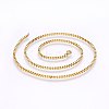 304 Stainless Steel Box Chain Necklaces NJEW-F226-05G-02-1