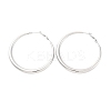 304 Stainless Steel Hoop Earrings EJEW-Z093-01P-01-4
