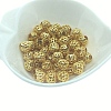 Brass Hollow Beads KK-WH0042-09C-G-1