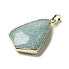 Natural Amazonite Pendants G-A099-01G-01-2