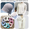 3 Rolls Polyester Chenille Wool Yarn OCOR-MB0001-06C-9