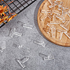 24Pcs Acrylic Craft Honeycomb Dowel Pins FIND-BC0013-60C-5