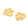 Rack Plating Alloy Pendants PALLOY-S190-06G-03-2