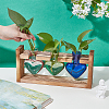 Heart Glass Vase AJEW-WH0777-010-4