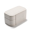 PU Imitation Leather Jewelry Box LBOX-E001-01A-3