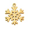 304 Stainless Steel Pendants STAS-G354-04G-1