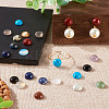 20Pcs Natural & Synthetic Mixed Gemstone Cabochons G-TA0002-76C-7