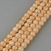 Synthetic Crackle Quartz Beads Strands GLAA-S134-6mm-07-2