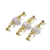 Natural Sodalite with Brass Fold Over Clasps G-G141-03G-19-1