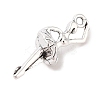 Tibetan Style Alloy Ballerina/Ballet Dancer Pendants X-TIBEP-Q043-162-RS-3