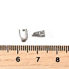 304 Stainless Steel Ice Pick Pinch Bails STAS-F318-06P-3