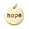 Brass Enamel Pendants KK-P338-18G-02-1