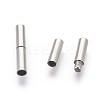 Tarnish Resistant 304 Stainless Steel Bayonet Clasps STAS-P226-01C-1