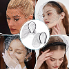 2Pcs 2 Colors Mesh Veil Cloth Hair Bands FIND-OC0003-95A-6