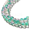 Crackle Glass Beads Strands CCG-C002-6mm-07-3