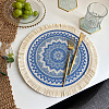 Polyester Braided Washable Placemat BOHO-PW0001-078G-1