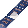 200Pcs Thank You Theme Stickers Roll DIY-M070-01H-4
