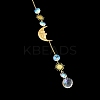 Glass Teardrop Big Pendant Decorations LS-HJEW-M005-05D-G-3