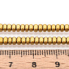 Electroplated Synthetic Non-magnetic Hematite Beads Strands G-T139-61B-4