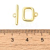Brass Toggle Clasps KK-B121-05G-4