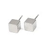 Brass Stud Earrings for Women EJEW-G441-05C-P-4
