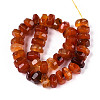 Natural Agate Beads Strands G-N356-01A-10-3