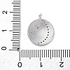 Brass Micro Pave Cubic Zirconia Pendants KK-D360-08P-3