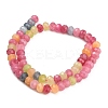 Faceted Dyed Natural White Jade Beads Strands GG-CBAE966-01A-I-4