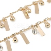 Handmade Brass & Rhinestone Chains CHC-Z001-12KCG-02-1