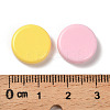 Opaque & Baking Paint Acrylic Beads OACR-G049-04-3